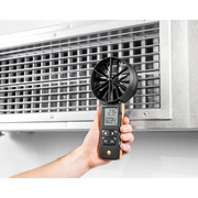 Testo 417 set 1 - Anemometru cu elice și pâlnii de măsurare