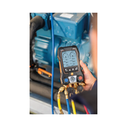 Testo 557s - Set Vacuum Smart cu furtunuri - Manifold digital inteligent cu sonde wireless de temperatură și vacuum plus set de 4 furtunuri