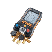 Testo 570s - Set Vacuum cu furtunuri de umplere - Manifold digital inteligent, cu sonde wireless de vacuum și de temperatură tip clește și set cu 4 furtunuri de umplere