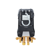 Testo 570s - Set Vacuum cu furtunuri de umplere - Manifold digital inteligent, cu sonde wireless de vacuum și de temperatură tip clește și set cu 4 furtunuri de umplere