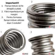 LEIFELD - Țeavă de inox flexibilă EUROTIS CSST - 30m