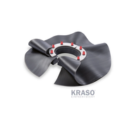 KRASO - Inel de etanșare cu flanșă pentru folie - cu montaj în gaură carotată, Tip FKF (⌀80 - 300 mm)