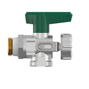 Flamco Simplex - Robinet KFE-KH DVGW E cu filet exterior G 1/2" - G 3/4"