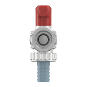 Flamco Simplex - Robinet KFE-KH F - E SV cu filet interior Rp 1/2" - G 3/4" cu supapă de siguranță