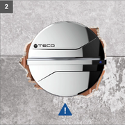 TECO ULTRA - Cadru pentru robinet cu bilă