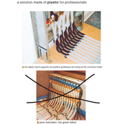 WINKLER TECHNIK – Curbă de ghidaj din plastic pentru curburi de țeavă (Ø16 – 18 mm) WSK1618