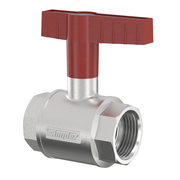 Flamco Simplex - Robinet sferic MKH FG cu FI și manetă metalică DN15 - DN50
