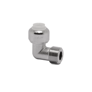 VSH Tectite - Cot 90° cromat push x filet exterior BSPT DN10–DN15