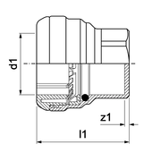 VSH Tectite - Cap de închidere push (DN12 – DN50)