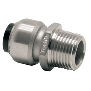VSH Tectite - Conector drept push x filet exterior – inox (12xR1/2" – 54xR2")