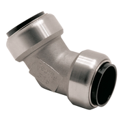 VSH Tectite - Cot 45° 2 x push – inox (DN12 – DN50)