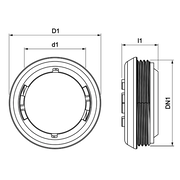 VSH Tectite - Dop demontabil de capăt (DN50–DN80)