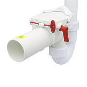 HAAS - Barieră anti-refulare DN 50 cu sifon și racorduri multiple