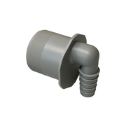 HAAS - Conector furtun cot 90°, Ø 18–23 mm, DN 50