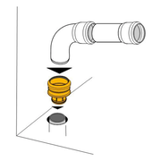 HAAS - Manșon reducție plug-in OHA DN 110/110