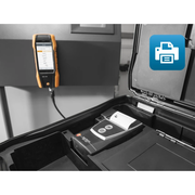 testo 300 – Set 2 Analizor de gaze de ardere cu 3 senzori O2, CO(15000 ppm)si NO cu sonda flexibila