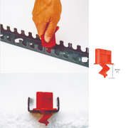 WINKLER TECHNIK – Ancoră tip T pentru fixarea șinelor de montaj rapid în izolație, lungime 25 mm (100 buc.)