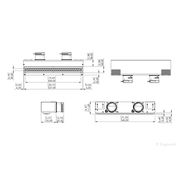 Anemostat - ERGOVENT LINEO SINGLE 500