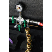 BACHLER - Set profesional pentru probarea la presiune a instalațiilor de încălzire și sanitare, în L-BOXX