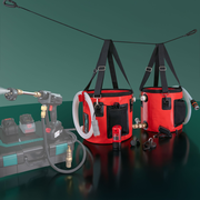 BACHLER - Sistem modular X-BUCKET connect Duo 40 L pentru colectare, evacuare și pompare lichide