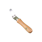 BACHLER - Spatulă de curățare din inox cu lamă zimțată pentru schimbătoare de căldură