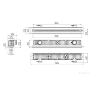Anemostat - ERGOVENT LINEO PRO SINGLE cu 1 fantă