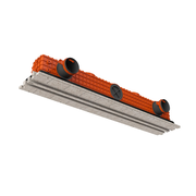 Anemostat - ERGOVENT LINEO PRO PUZZLE cu 2 fante