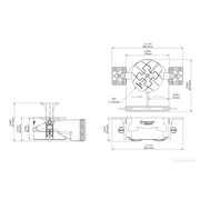 Plenum - ERGOVENT AERO-PRO 2x75 DN 125