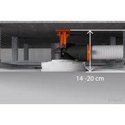 Plenum - ERGOVENT AERO-PRO 2x75 DN 125