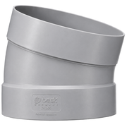 BECK - Cot de ventilație la 15° din PPs DN200