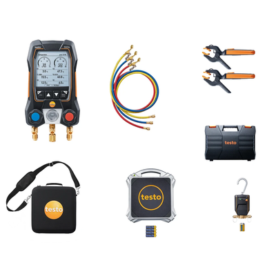 Testo 550s - Set de bază pentru pompe de căldură
