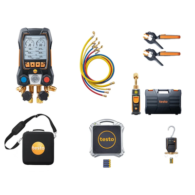 Testo 570s - Set profesional pentru pompe de căldură