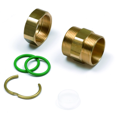 LEIFELD - Niplu adaptor pentru conectare de la țeava de inox flexibilă la țeava ET DN32, DN40, DN50