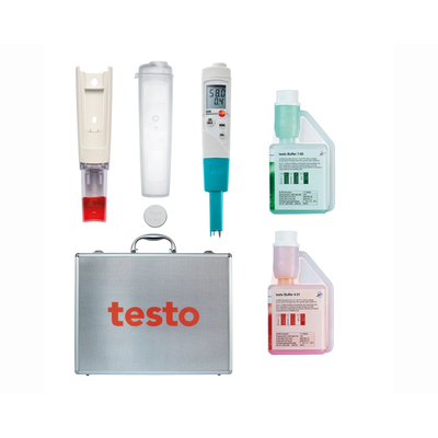 Testo 206-pH1 set - instrument de măsurare a pH-ului/temperaturii pentru lichide