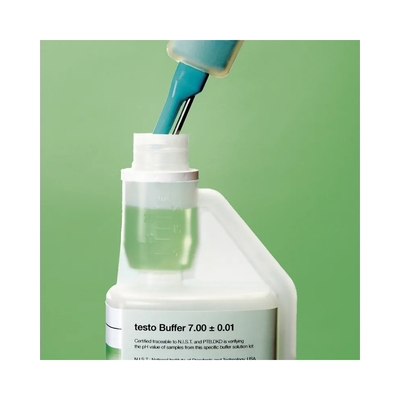 Testo Soluție buffer pH 7,00 în flacon gradat (250 ml)