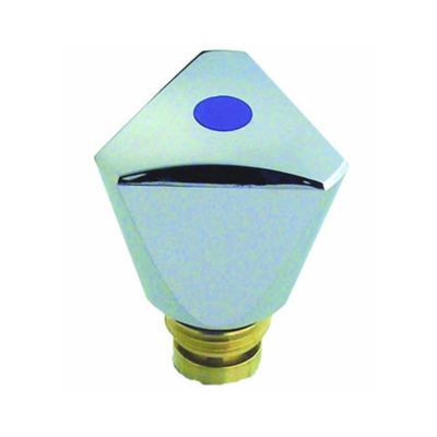 Seppelfricke - Cap robinet cu mâner coroană și clapetă de reținere DN15, alamă cromată