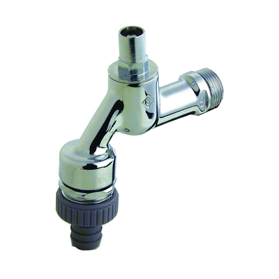 Seppelfricke - Robinet combinat cu ventil de aerisire și antiretur DN15, alamă cromată / mat