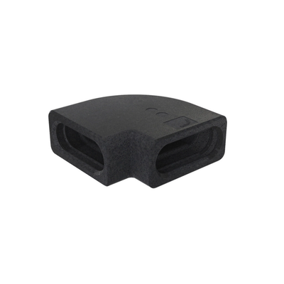 Zehnder - Cot 90° plat, orizontal ComfoFit Therm Flat 51