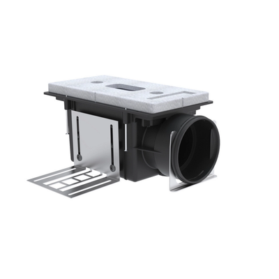 Zehnder - Plenum CLD-P 75 pentru distribuție a aerului prin pardoseală - conexiune frontală