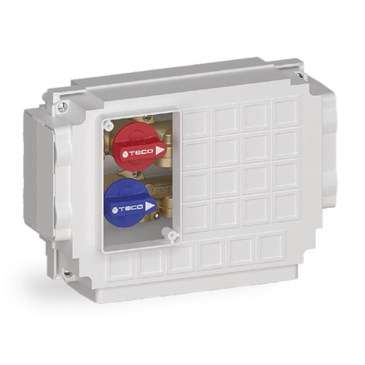 TECO K4.2 kit distribuitor pentru apă potabilă cu robineți de izolare DN15 - F13