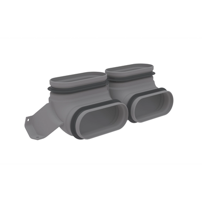 Zehnder - Cot pentru conductă dublă CK 300 V vertical