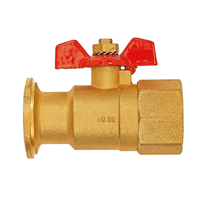 Flamco Meibes - Robinet cu bilă cu flanșă Meibes și garnitură EPDM