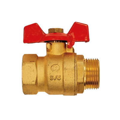 Flamco Meibes - Robinet cu bilă filet interior-exterior DN 15–25