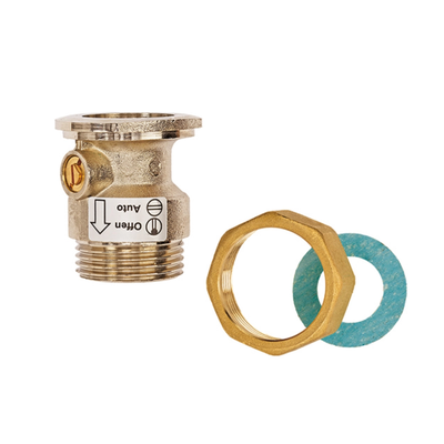 Flamco Meibes - Supapă de sens SB M cu piuliță de legătură, 1″–1 1/4″