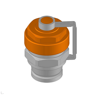 Flamco Simplex - Capac pentru dop de umplere și golire FES, G 3/4″ F