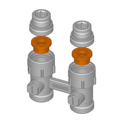 Flamco Simplex - Inserție VL pentru H-Module și ventile individuale