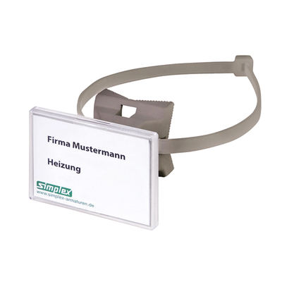 Flamco Simplex - Suport etichetă Quick cu prindere rapidă