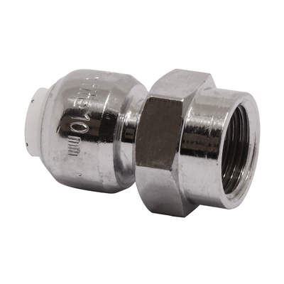 VSH Tectite - Racord drept cromat push x filet interior BSPP DN10–DN15