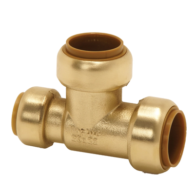 VSH Tectite - Teu cu ieșire axială redusă 3 x push DN15–DN25