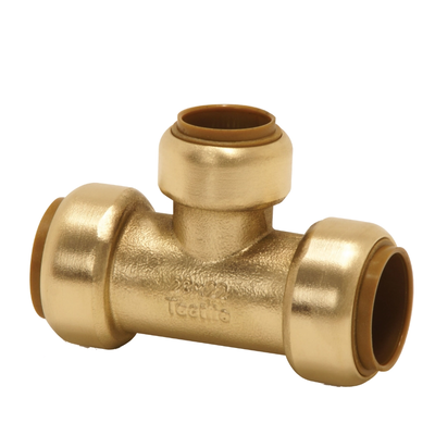 VSH Tectite - Teu cu ramificație redusă 3 x push DN10–DN25